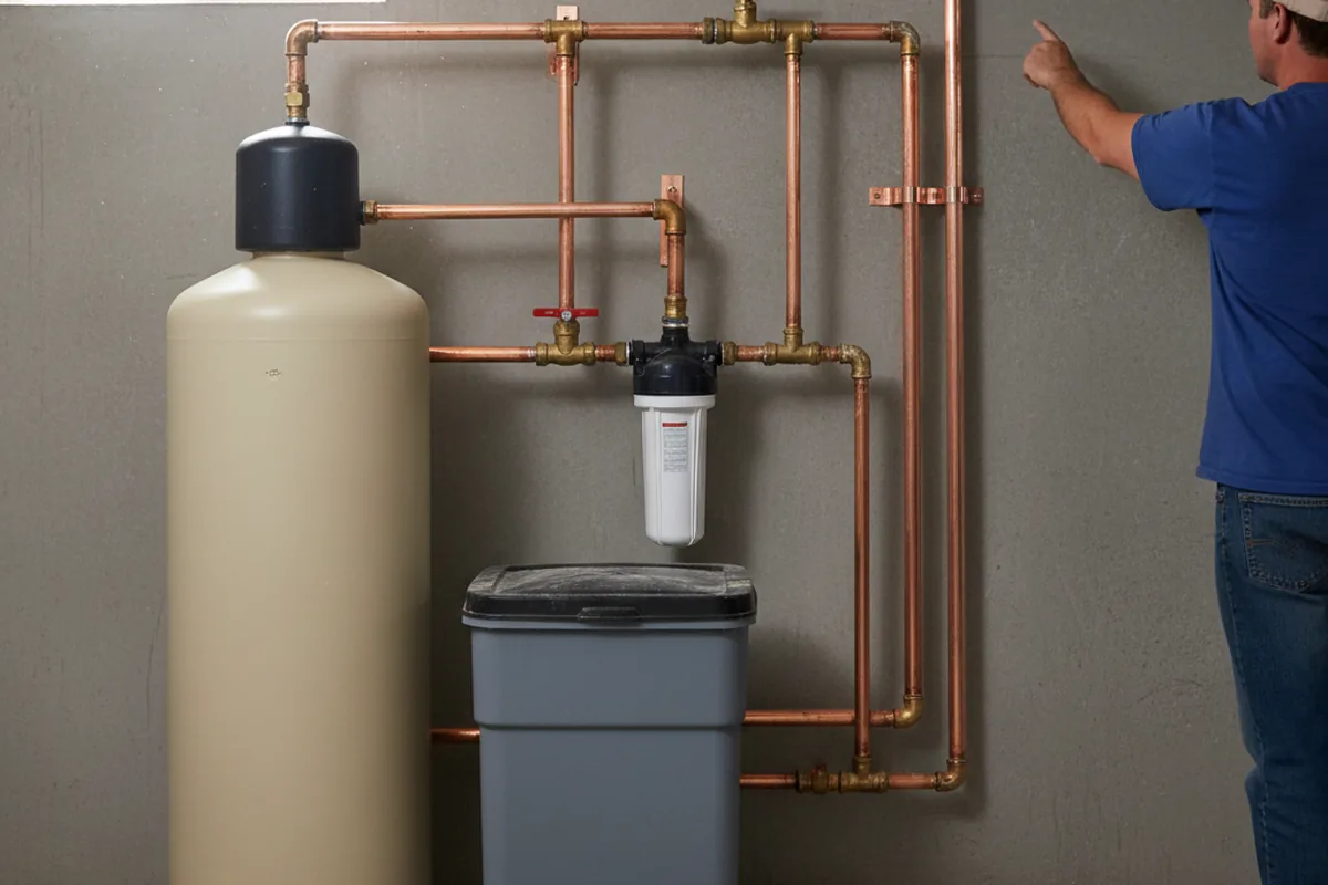 Whole-house water treatment system installed in Colfax